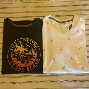 Mens Small Old Navy T-Shirts (2 Shirt COMBO)